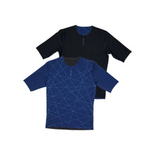 Load image into Gallery viewer, Cool Weather Reversible Base Layer: Black / Blue (Men's) *XS & S only*