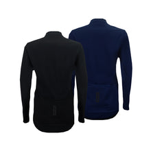 Load image into Gallery viewer, Reversible Long Sleeve Jersey: Black / Blue (Women's)