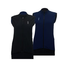 Load image into Gallery viewer, Reversible Gilet: Black / Blue (Women's)