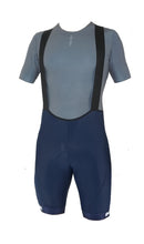 Load image into Gallery viewer, Men's Bib Shorts: Navy Blue *XS only*
