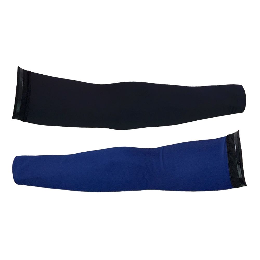 Reversible Arm Warmers: Black / Blue (Men's)